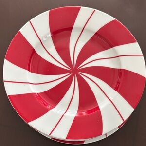 Peppermint Swirl dessert/apps plates